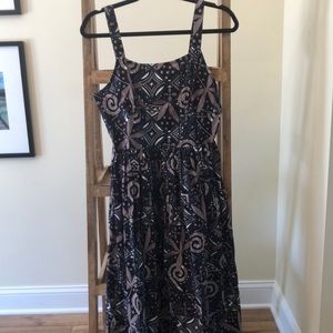 Patterned Cotton Dress.